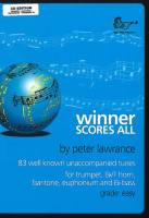 Winner Scores All for Treble Brass with CD!!!!and MP3 download