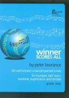 Winner Scores All for Treble Brass!!!!with CD and MP3 download - Eb Horn