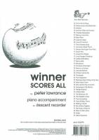 Winner Scores All!!!!Piano Accompaniment!!!!for Descant Recorder