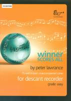 Winner Scores All for Descant Recorder with CD!!!!and MP3 download