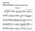 Bach for Trombone Treble Clef Thumbnail