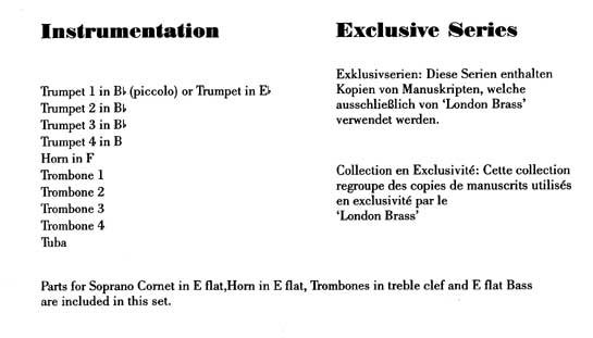 Instrumentation Sample