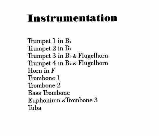 Instrumentation Sample