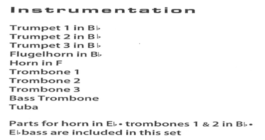 Instrumentation Sample