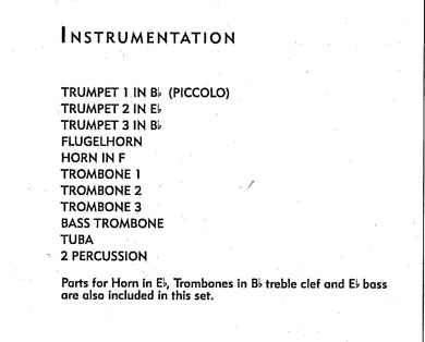 Instrumentation Sample