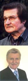 Don Blakeson (top picture) and Brian Humpherson 