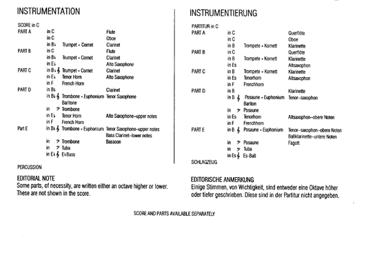 Instrumentation Sample