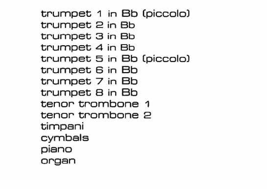 Instrumentation Sample