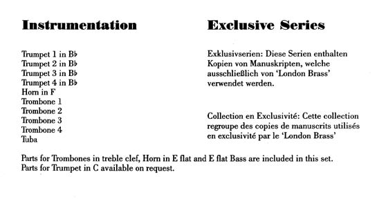 Instrumentation Sample