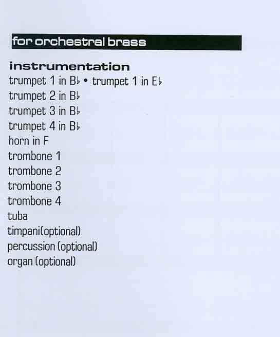 Instrumentation Sample