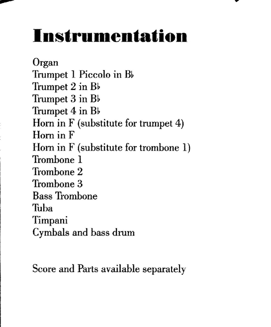 Instrumentation Sample