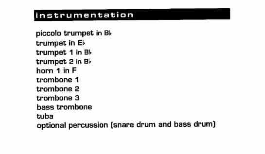 Instrumentation Sample