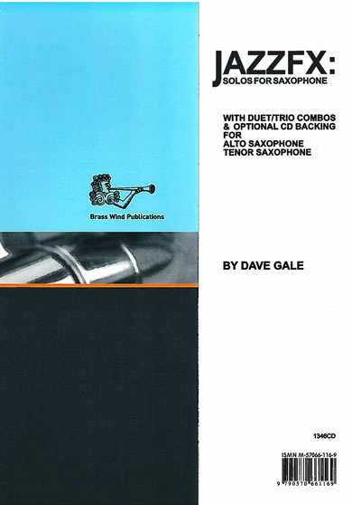 JAZZFX for Alto Saxophonewith CD and MP3 download