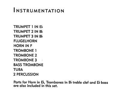 Instrumentation Sample