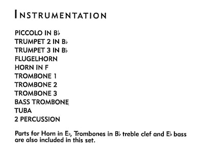 Instrumentation Sample