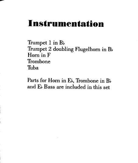 Instrumentation Sample