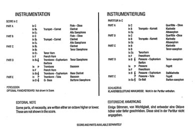 Instrumentation Sample