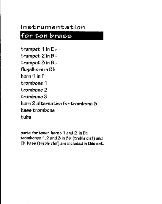 Instrumentation Sample