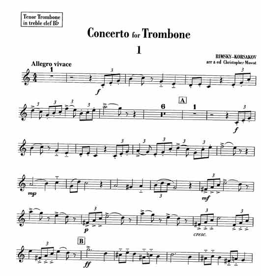 Rimsky shop korsakov trombone