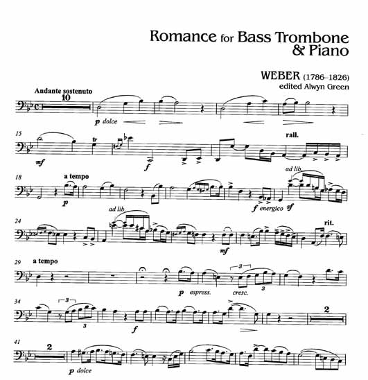 Romance for Bass Trombone