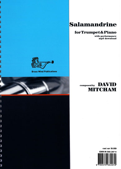 Salamandrine for Trumpet and Pianowith MP3 download