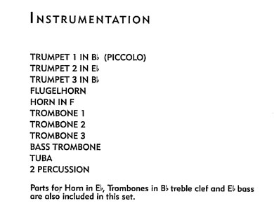 Instrumentation Sample