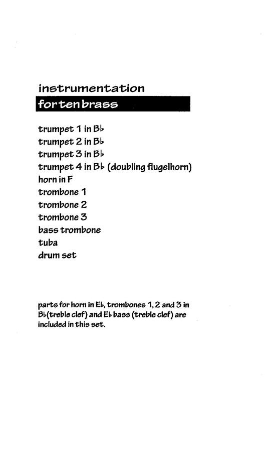 Instrumentation Sample