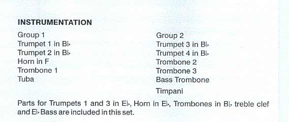 Instrumentation Sample