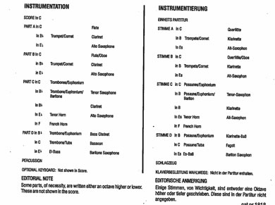 Instrumentation Sample