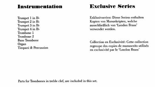 Instrumentation Sample