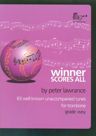 Winner Scores All Trumpet Baritone Euphonium Trombone TC Sheet Music Book/CD 