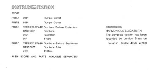 Instrumentation Sample