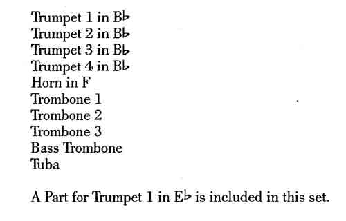 Instrumentation Sample