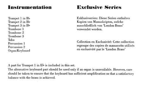 Instrumentation Sample