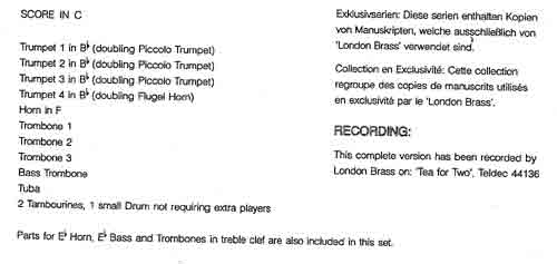 Instrumentation Sample