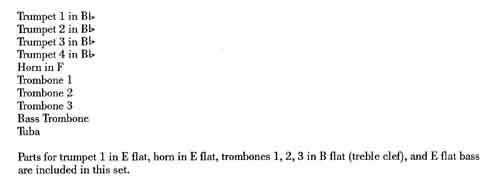 Instrumentation Sample