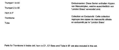 Instrumentation Sample