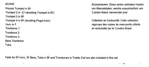 Instrumentation Sample