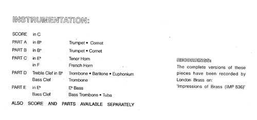 Instrumentation Sample