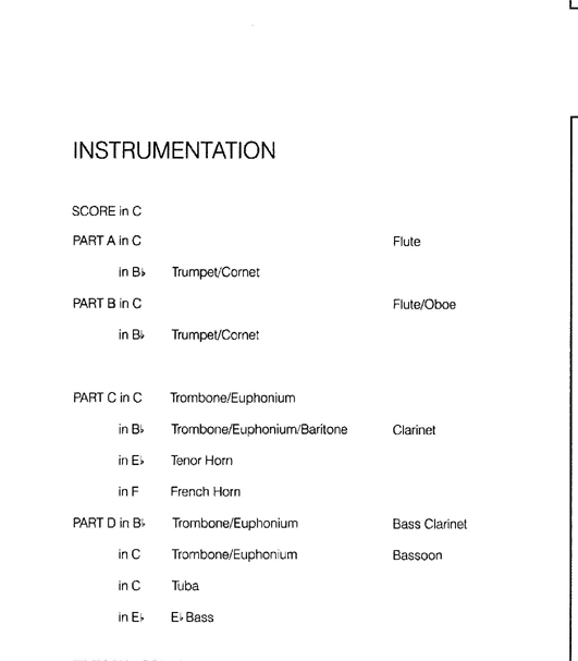 Instrumentation Sample