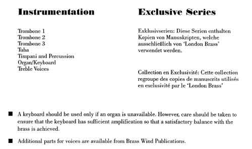 Instrumentation Sample