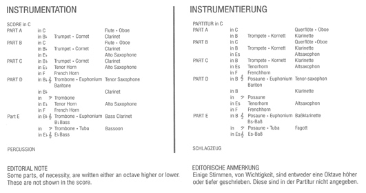 Instrumentation Sample