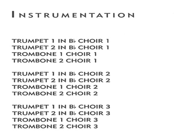 Instrumentation Sample