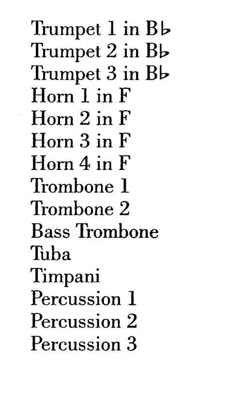 Instrumentation Sample