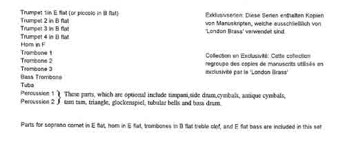 Instrumentation Sample