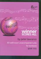 Winner Scores All for Trombone!!!!Bass Clef