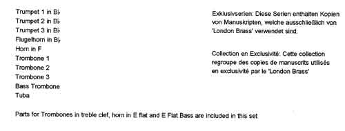 Instrumentation Sample